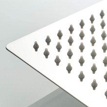 Carica l'immagine nel visualizzatore di Gallery, M20292 - Soffione Doccia a Pioggia, 20 X 20 CM, Docce Fisso Quadrato, Acciaio, C