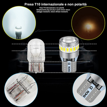 Carica l'immagine nel visualizzatore di Gallery, T10 W5W LED 194 168 Lampadina 6000K Bianco Cuneo Tipo Lampadine 12V Auto Targa L