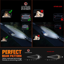 Carica l'immagine nel visualizzatore di Gallery, H4 LED 15000LM Lampadine per Fari Auto, 80W 12V, 6500K Bianco Freddo