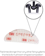 Carica l'immagine nel visualizzatore di Gallery, - 1644 - Dual Lock Telepass 3M Sistema Di Fissaggio Removibile a Incastro, Trasp