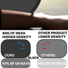 Carica l'immagine nel visualizzatore di Gallery, Parasole Auto per Bambini, 2 Pezzi Parabrezza Finestrino Laterale, Motivo Elefan