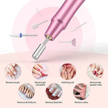 Carica l'immagine nel visualizzatore di Gallery, Fraiseuse pour Ongles Professionnel Electrique, Lot 12 IN 1 Lime Manucure