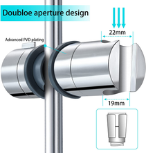 Carica l'immagine nel visualizzatore di Gallery, Dusche Unterstützung Bracket, Einstellbar Ersatzteile Handbrause 18-25 MM ABS