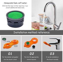 Carica l'immagine nel visualizzatore di Gallery, Lot De 10 Aérateurs pour Robinets Avec Joint D'Étanchéité Pièces, Limiteur