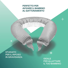 Carica l'immagine nel visualizzatore di Gallery, Pregnancy and Breastfeeding Pillow Newborn Removable - Medical Device Certi