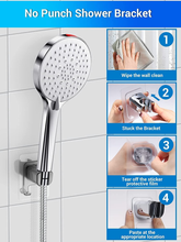 Carica l'immagine nel visualizzatore di Gallery, Kopfbrause Dusche Mit Rohr Anti-kalk - Hochdruck Einsparung Wasser Dusche So