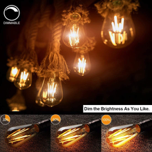 Carica l'immagine nel visualizzatore di Gallery, LED Leuchtmittel Edison Ambra Warmwasser 2700K Birne Filament Vintage-Stil Antic