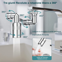 Carica l'immagine nel visualizzatore di Gallery, Robinet Rotatif 1440 Degrés, Extension Salle de Bain En 2 Modalités, Filtre pour