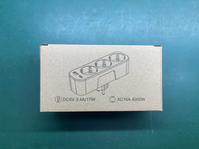 Carica l'immagine nel visualizzatore di Gallery, Ausgang Multipla USB C, Mehrfachsteckdose Dreifach Wand Spar Adapter 3 Buchsen