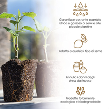 Carica l'immagine nel visualizzatore di Gallery, Pots pour Plans En Fibre de Tourbe, Confection à Partir De 120 Pots Id