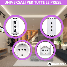 Carica l'immagine nel visualizzatore di Gallery, Fiche Couvre pour Enfants - 20 Enfants Universel Italiane Et Schuko, C
