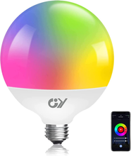 Carica l'immagine nel visualizzatore di Gallery, Ampoule Wifi Smart Globo , 23W Ampoule A E27 Maison Intelligente 2500LM, Multico