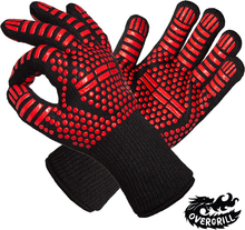 Carica l'immagine nel visualizzatore di Gallery, Handschuhe Von Barbecue – Schutz Von Wärme – 2 X Praktische Resi