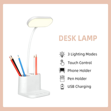 Carica l'immagine nel visualizzatore di Gallery, Lampe de Bureau À LED, Table LED Rechargeable, 8 Niveaux De Lumi