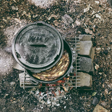 Carica l'immagine nel visualizzatore di Gallery, Dutch Oven, Backofen Hollandrad IN Gusseisen, Einlaufvorbehandelt, Mit Heber