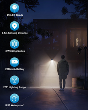 Carica l'immagine nel visualizzatore di Gallery, Lumière Solaire LED Extérieure 【 6 Pièces / 3 Mode MM Éclairage De 270° Lumières