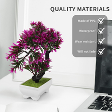 Carica l'immagine nel visualizzatore di Gallery, Plante Intérieur Fnta , Bonsai Artificielles, Petit à Partir De Bureau, Natural