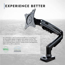 Carica l'immagine nel visualizzatore di Gallery, Single Screen Professional Monitor Stand 19-32” VESA 75/100mm Arm Scri