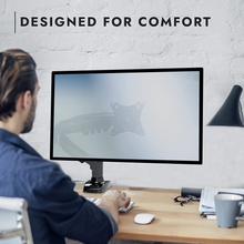 Carica l'immagine nel visualizzatore di Gallery, Single Screen Professional Monitor Stand 19-32” VESA 75/100mm Arm Scri