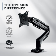 Carica l'immagine nel visualizzatore di Gallery, Single Screen Professional Monitor Stand 19-32” VESA 75/100mm Arm Scri