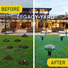 Carica l'immagine nel visualizzatore di Gallery, Maulwürfe Ultraschall Solar 8 Stücke, für Anti Maulwurf Mit IP65 Wasserdicht