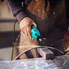 Carica l'immagine nel visualizzatore di Gallery, Outil Rotatif Trousse,Mini Perceuse Avec Bras Télescopique / Pince de Table / Au