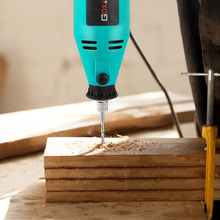 Carica l'immagine nel visualizzatore di Gallery, Outil Rotatif Trousse,Mini Perceuse Avec Bras Télescopique / Pince de Table / Au