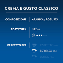 Carica l'immagine nel visualizzatore di Gallery, Lavazza, A Modo Mio Crema E Gusto Classic, 256 Kaffee Kapseln, für Ein Express C