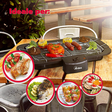 Carica l'immagine nel visualizzatore di Gallery, Barbecue Électrique Sans Fumée 2200 W Barbecue Electrique Portatif De Balcon Ba