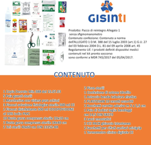 Carica l'immagine nel visualizzatore di Gallery, Replenishment First Aid Kit Annex 1 for Companies 3 Or More Employees Pack Re