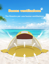 Carica l'immagine nel visualizzatore di Gallery, Tente De Plage Enfants Pop-Up pour A en Forme Cucciolocon Mini P