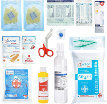 Carica l'immagine nel visualizzatore di Gallery, Ensemble De Remise en Vigueur Clos 2 Colis Pansement pour Boîte Prêt Secours Azi