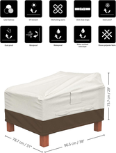 Carica l'immagine nel visualizzatore di Gallery, Badetuch Von Berichterstattung Nierenförmig für Sessel A Sitzend Tief Lounge,