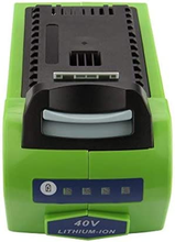 Carica l'immagine nel visualizzatore di Gallery, 40V 5.0Ah Batterie pour Greenworks G - T 29472 29282 2601102 24252 29462 29302