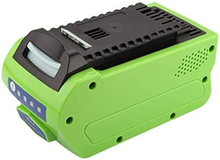 Carica l'immagine nel visualizzatore di Gallery, 40V 5.0Ah Batterie pour Greenworks G - T 29472 29282 2601102 24252 29462 29302