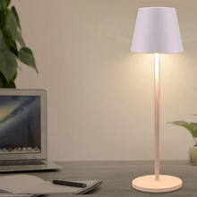 Carica l'immagine nel visualizzatore di Gallery, Lampe LED Dimmable de Table en Aluminium, H38Cm ,Rechargeable Couleur Lumière C