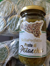 Carica l'immagine nel visualizzatore di Gallery, Pesto di pistacchio gr190 X12 PEZZI -SICILIA PERFETTA - CATANIA GR.2280