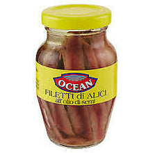 Carica l'immagine nel visualizzatore di Gallery, FILETTI DI ACCIUGHE Olio di Girasole X6PZ- ProdOT.QUALITA' OCEAN GR.960PS.NETTO