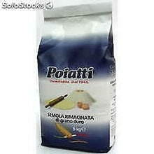 Carica l'immagine nel visualizzatore di Gallery, FARINA POIATTI SEMOLA RIMACINATA DI GRANO DURO DI SICILIA POIATTI KG.1