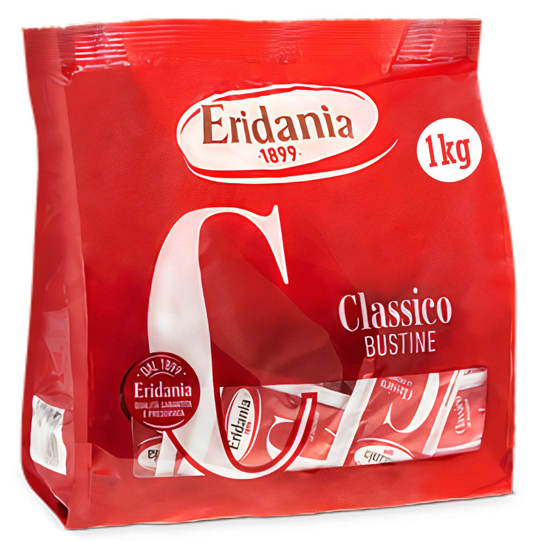 Eridania Classico Zucchero in Bustine Monoporzione 1kg - 1000gr x 5 kg