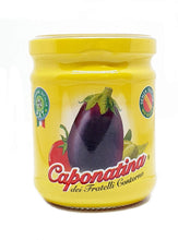 Carica l&#39;immagine nel visualizzatore di Gallery, Sicilia Bedda - Caponatina Siciliana Fratelli Contorno - 100% Siciliana SENZA GLUTINE - Vasetto 200 Gr. X 12
