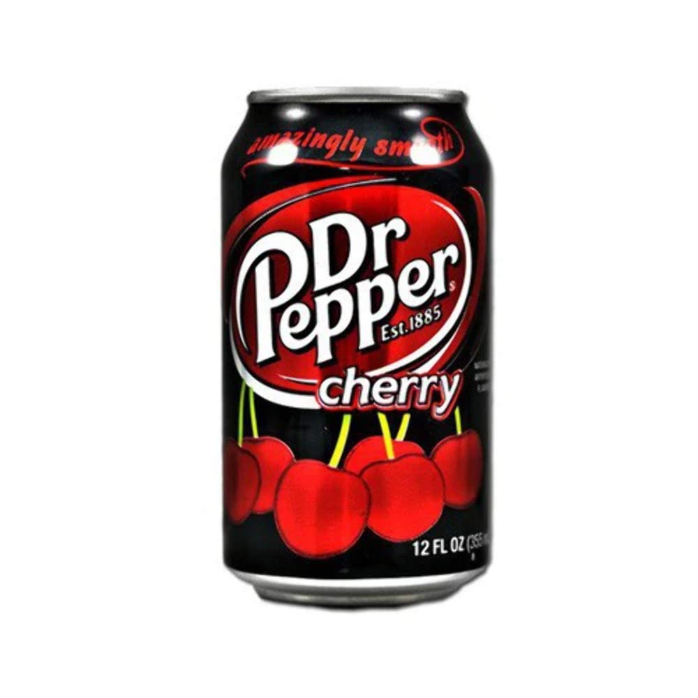 Dr. Pepper 24x Cherry Soda al Gusto Ciliegia 330 ml