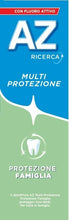 Carica l&#39;immagine nel visualizzatore di Gallery, AZ Ricerca Dentifricio Multi Protezione, Ideale per la Famiglia, Pulizia Denti Profonda, Gusto Menta, Maxi Formato da 6 Confezioni X 75ml
