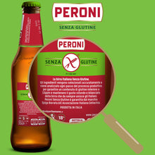 Carica l&#39;immagine nel visualizzatore di Gallery, Peroni Birra Senza Glutine, Cassa Birra con 24 Birre in Bottiglia da 33 cl, 7.92 L, Gusto Moderatamente Amaro, Gradazione Alcolica 4.7% Vol
