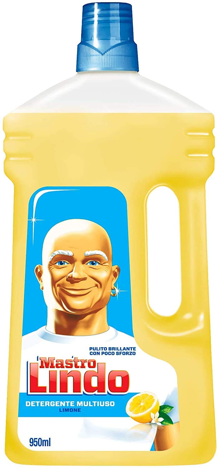 Set 12 MASTRO LINDO Pavimenti Limone 950 Ml. Detergenti casa