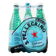 Carica l&#39;immagine nel visualizzatore di Gallery, S. Pellegrino, Acqua Minerale Naturale Frizzante Bottiglia Grande da 0,75 lt, Confezione di 6 Bottiglie
