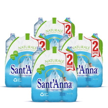Carica l&#39;immagine nel visualizzatore di Gallery, Acqua Sant&#39;Anna Pack 2,0L Naturale | 24 bottiglie | Acqua Minerale Naturale Oligominerale Minimamente mineralizzata | Bottiglie di Plastica 100% Riciclabile
