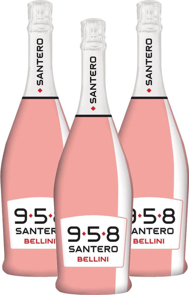 Santero 958 Bellini Moscato E Pesca 75 Cl 3 Bottiglie