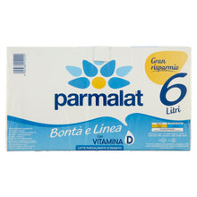 Carica l&#39;immagine nel visualizzatore di Gallery, Parmalat Bontà e Linea, Latte UHT Parzialmente Scremato a Lunga Conservazione, con Vitamina D, 6x1L
