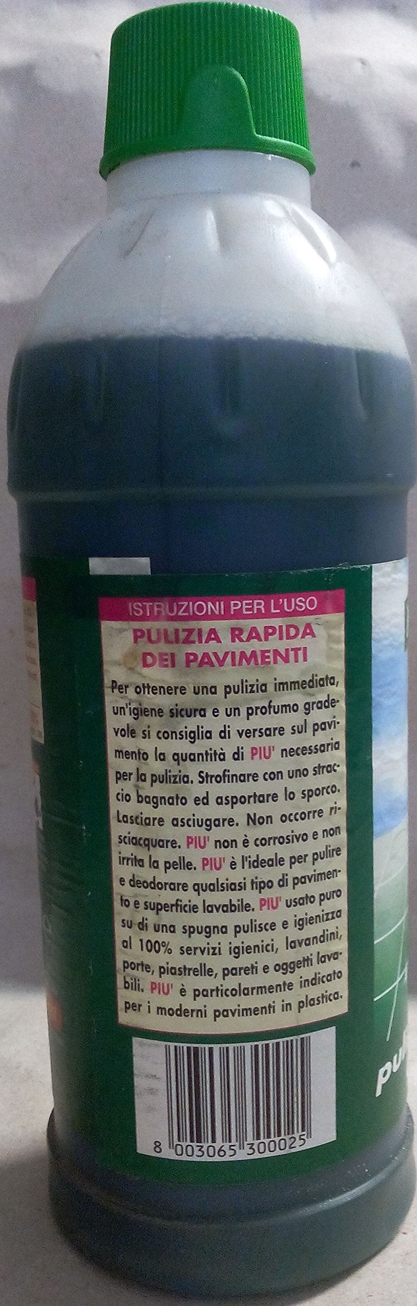 Lava Pavimenti al pino Piu' ml 1000